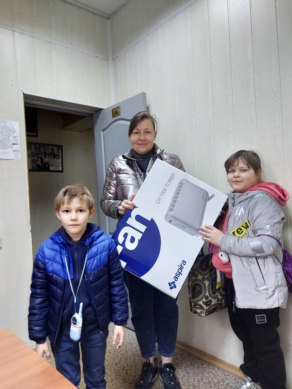 Багатодітні родини Харкова отримують обігрівачі