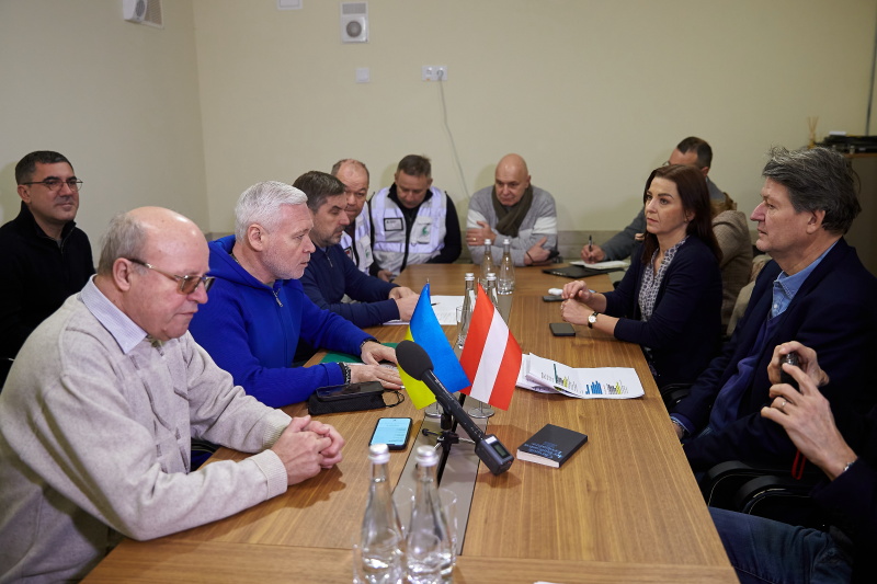 Зустріч Ігоря Терехова з послом Австрії
