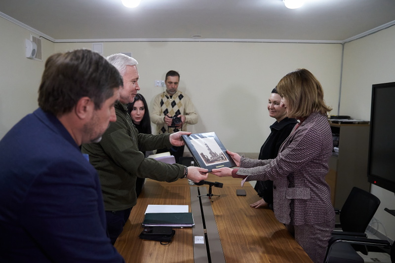 Зустріч Ігоря Терехова з головою Держтуризму Мар'яною Олеськів