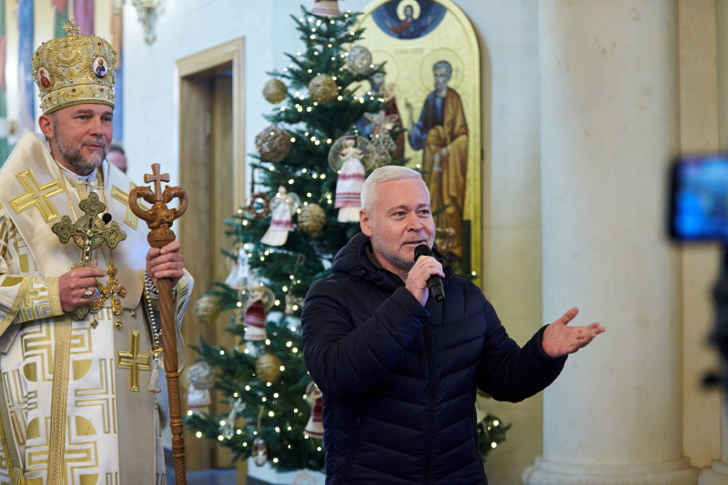 Ігор Терехов привітав харків’ян з Різдвом Христовим - 16
