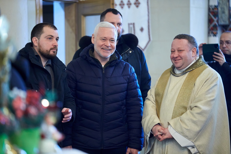 Ігор Терехов привітав харків’ян з Різдвом Христовим - 17