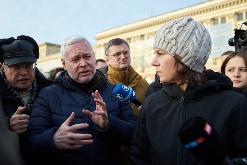 Міністр закордонних справ Німеччини відвідала Харків - 9