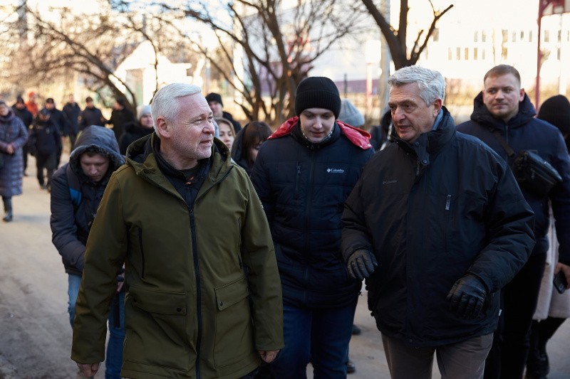 Верховний комісар ООН у справах біженців відвідав Північну Салтівку 