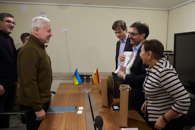 Ігор Терехов зустрівся із послом Іспанії