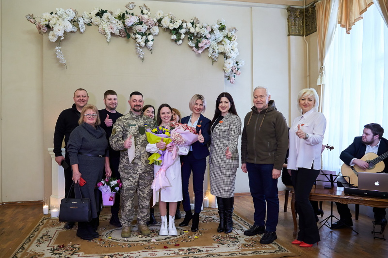 У Палаці одруження побралися 11 пар
