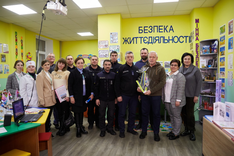 У Харкові відкрили перший у місті «клас безпеки»