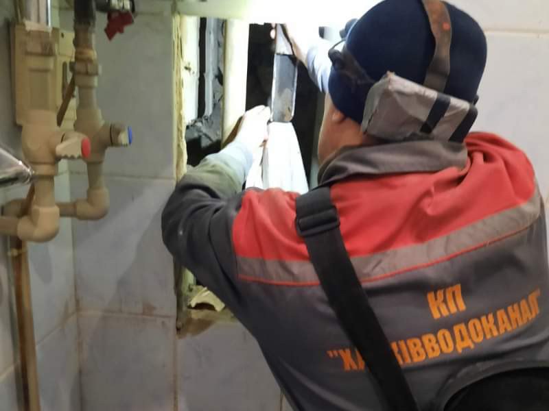 Харків'янам відновлюють водопостачання - 1