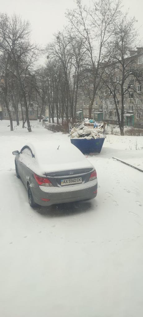 За тиждень з Харкова вивезли близько 42 тисяч кубометрів сміття