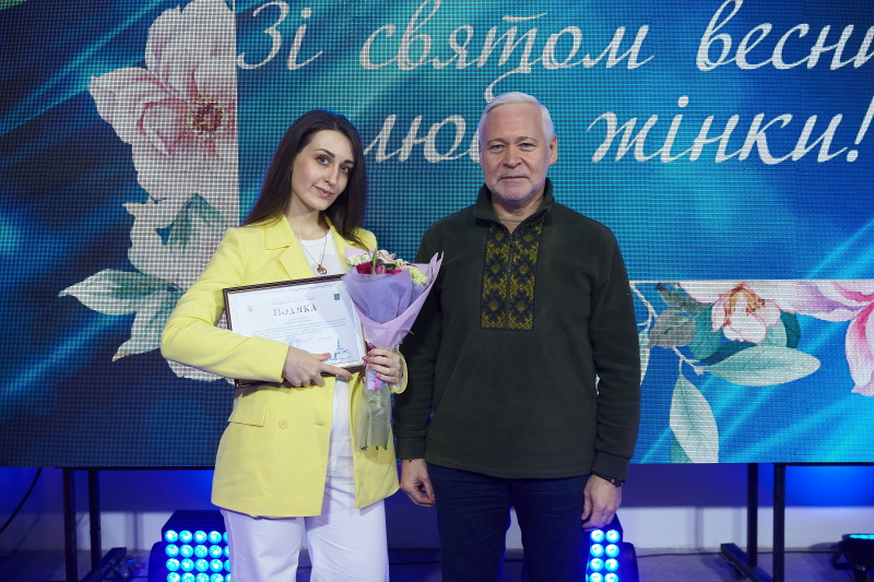 Ігор Терехов привітав жінок з Міжнародним жіночим днем
