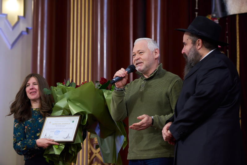 Ігор Терехов привітав єврейську громаду Харкова з прийдешнім Песахом