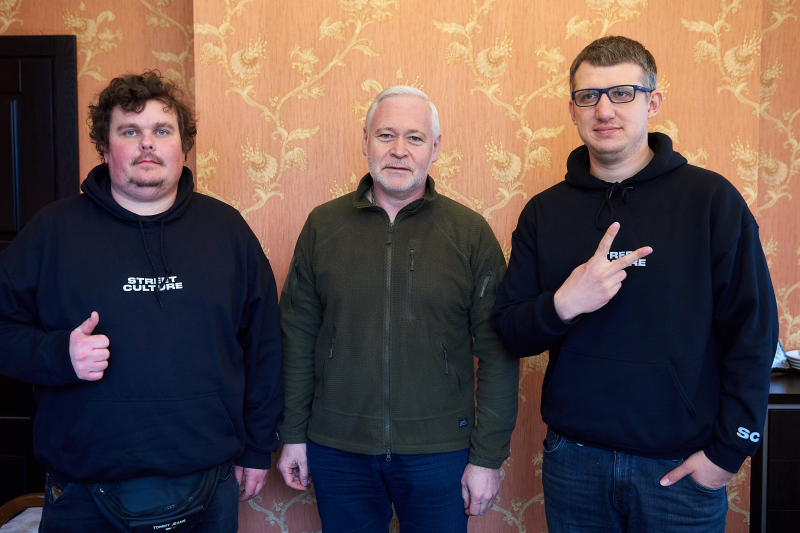 Ігор Терехов зустрівся з представниками Центру вуличних культур «Street culture» 