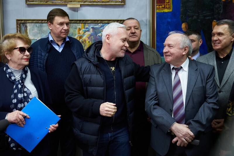 У Харкові презентували виставку-хроніку воєнних подій Віктора Ковтуна 