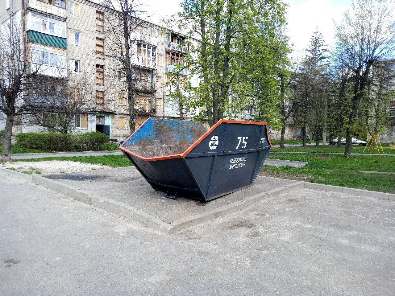 За тиждень з Харкова вивезли понад 50 тисяч кубометрів сміття
