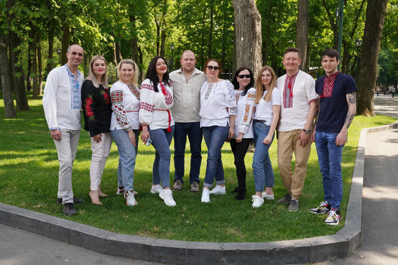На День вишиванки у Харкові пройшла фотоакція