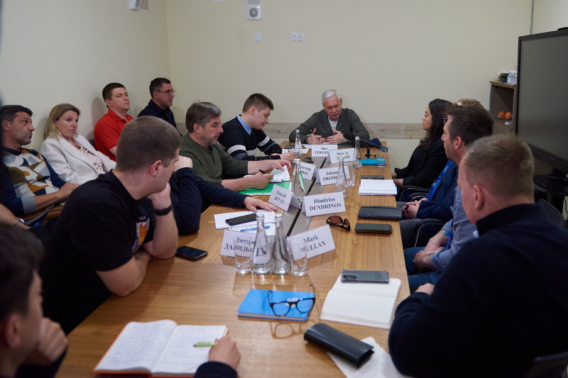 Ігор Терехов обговорив відновлення Харкова з міжнародними фондами