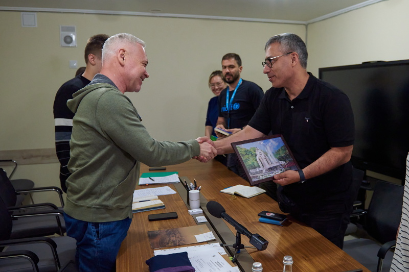 Ігор Терехов зустрівся з головою представництва ЮНІСЕФ в Україні