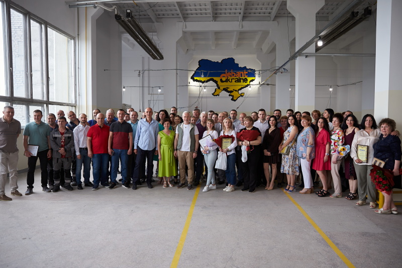 Ігор Терехов привітав з професійним святом компанію «Дебант Україна»