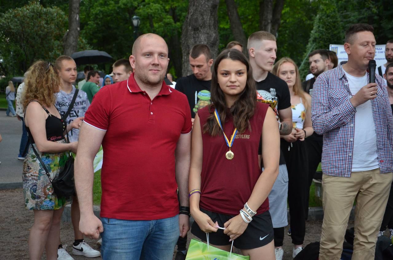 У саду Шевченка пройшли змагання з воркауту