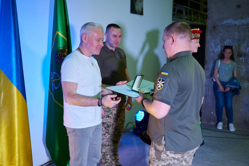 Ігор Терехов привітав військовослужбовців зенітних ракетних військ