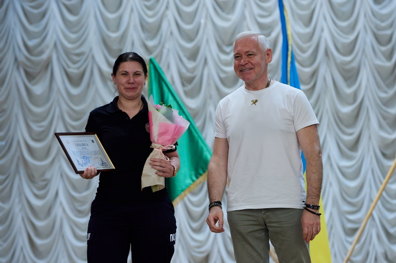 Ігор Терехов вручив нагороди працівникам Нацполіції