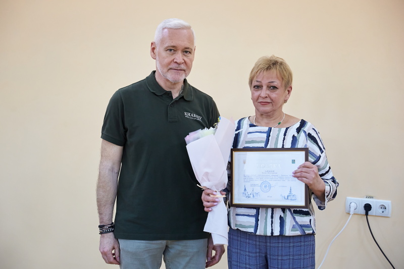 Ігор Терехов вручив нагороди медикам Салтівського району - 14