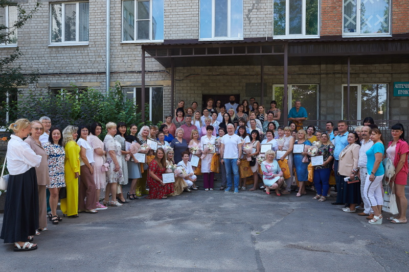 Ігор Терехов привітав медиків Основʼянського району