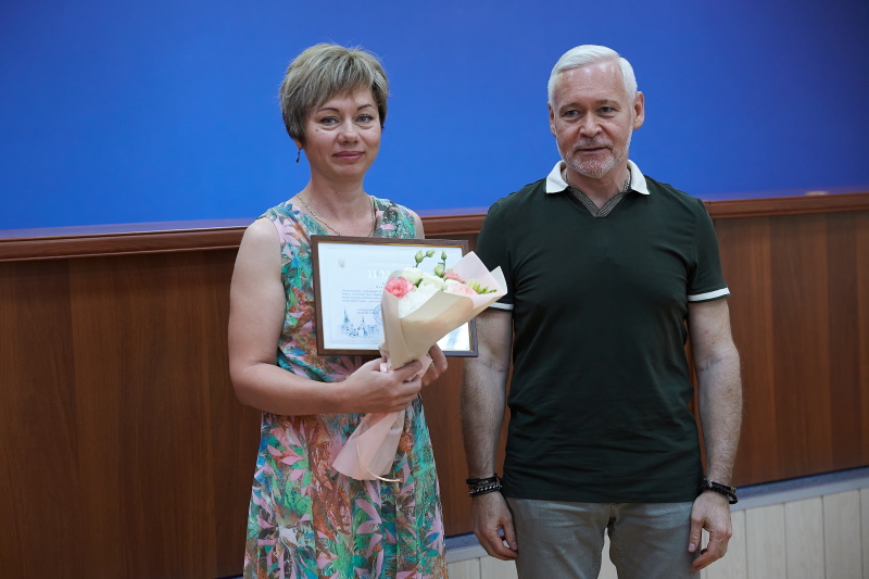 Ігор Терехов привітав зі святом медиків Новобаварського району - 7