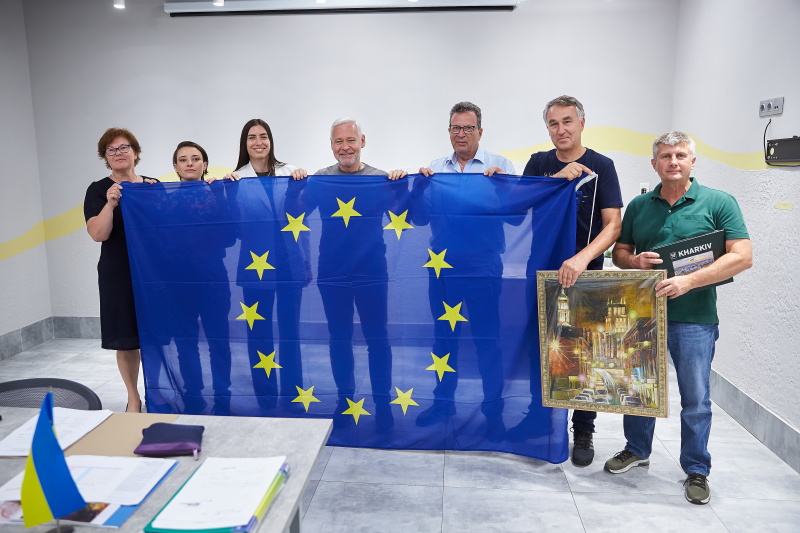 Мер Харкова зустрівся з депутатами Європарламенту 