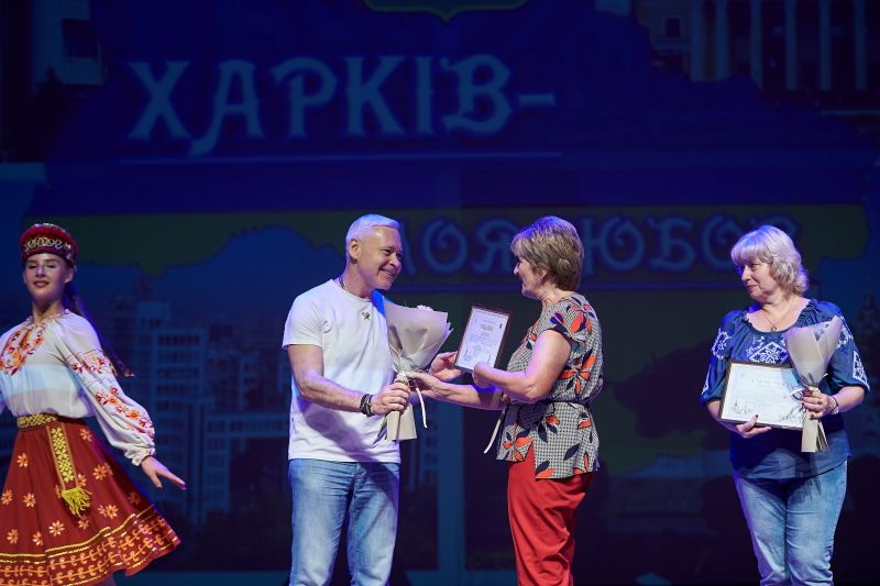 Ігор Терехов привітав з прийдешнім Днем міста мешканців Основʼянського району 