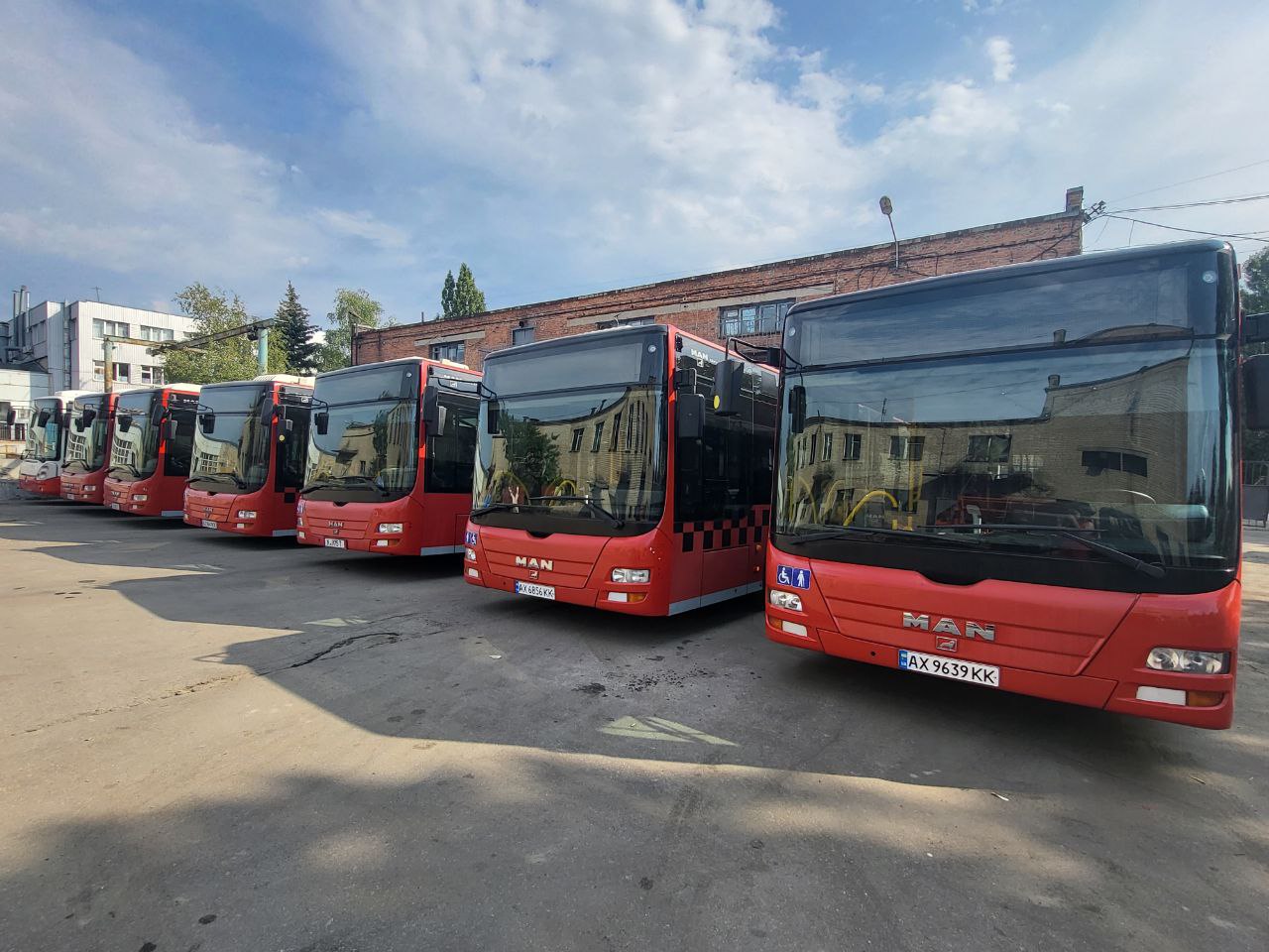 До Харкова прибули автобуси з Нюрнберга 