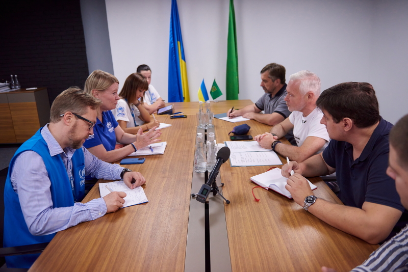 Ігор Терехов провів перемовини з представниками комісара ООН у справах біженців - 1