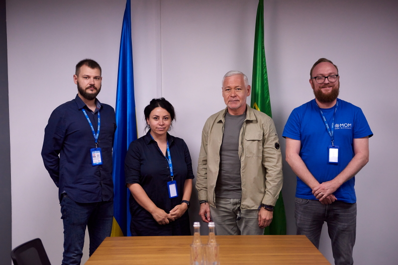 Ігор Терехов зустрівся з представниками Міжнародної організації з міграції