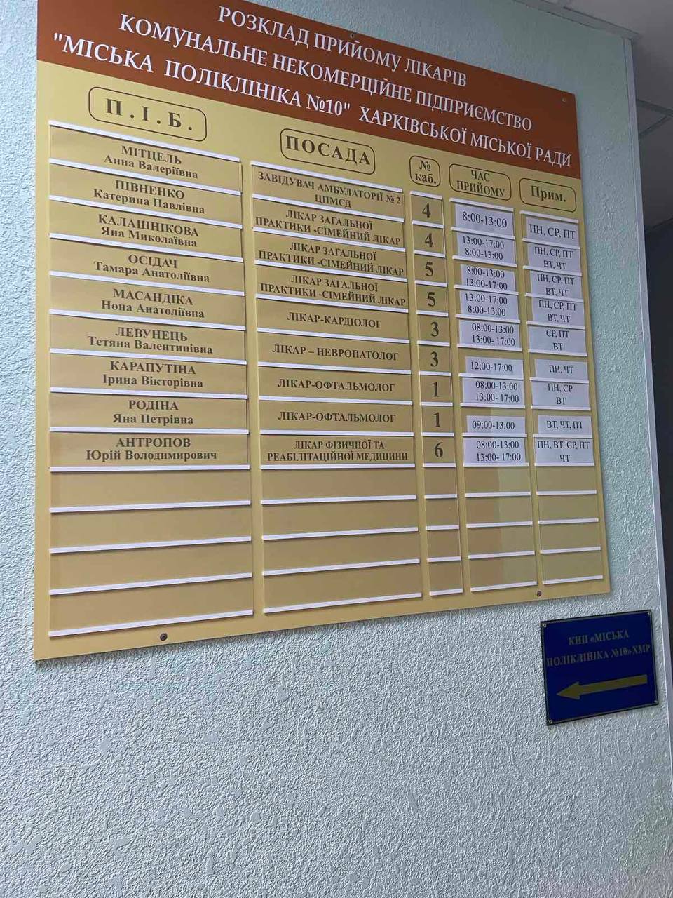 У Харкові відкрилася ще одна філія поліклініки №10 - 3