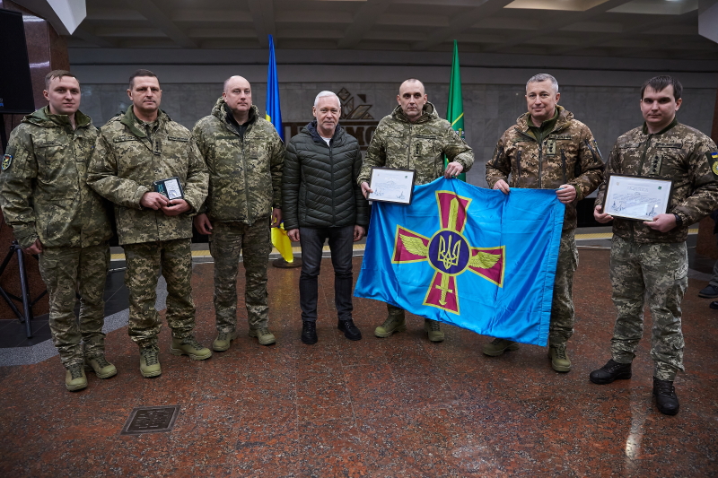 У Харкові нагородили військовослужбовців ЗСУ