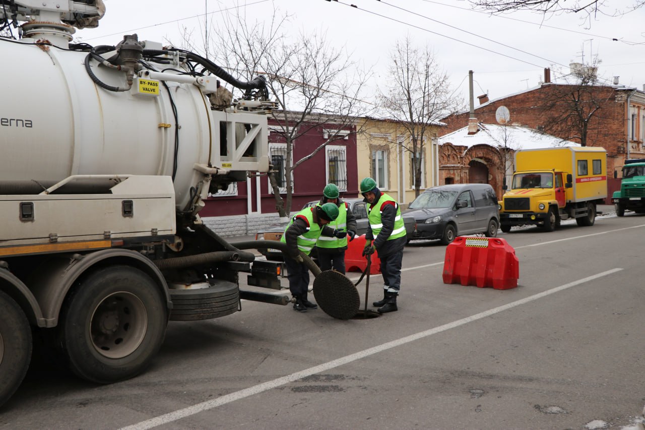 У Харкові прочистили понад 250 кілометрів мереж водовідведення - 1