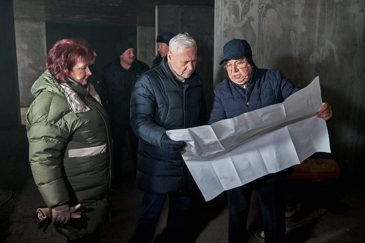 Ігор Терехов ознайомився з ходом будівництва підземної школи - 4