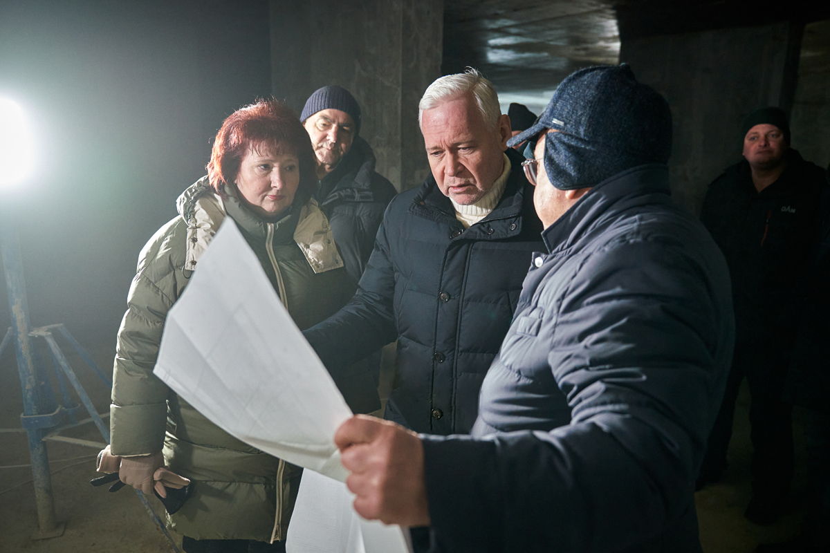 Ігор Терехов ознайомився з ходом будівництва підземної школи - 5