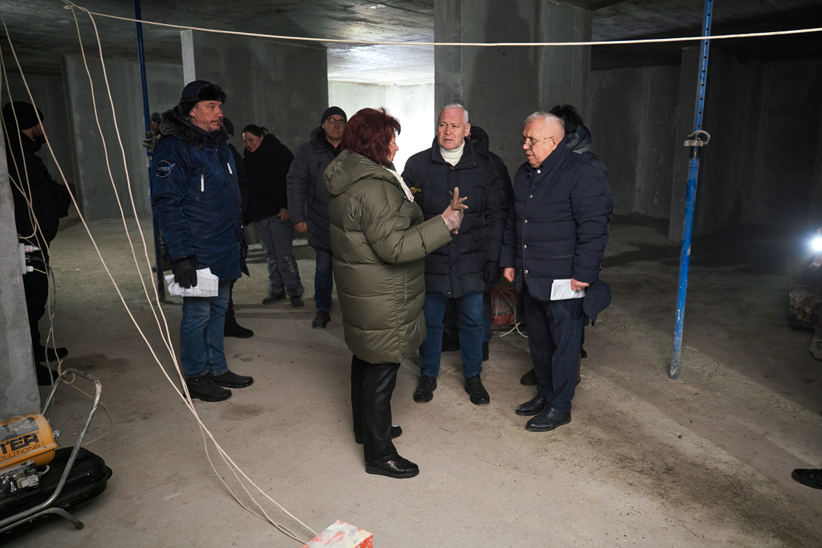 Ігор Терехов ознайомився з ходом будівництва підземної школи - 8