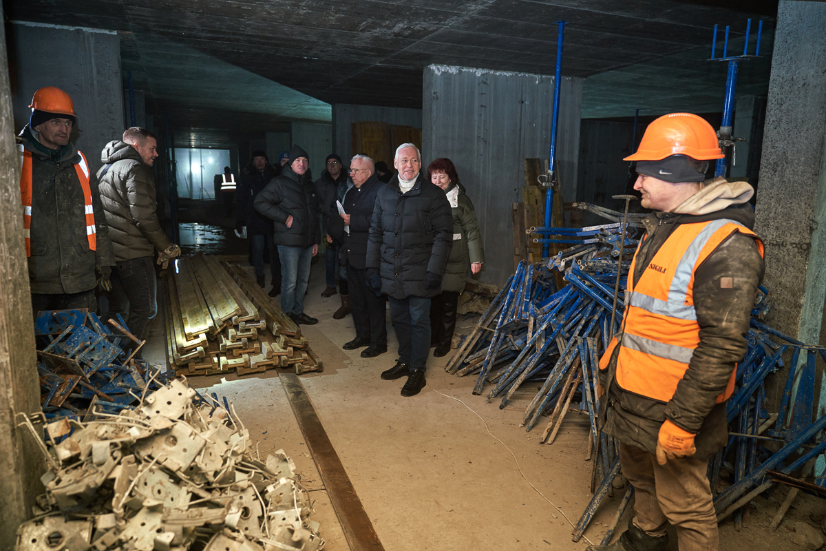 Ігор Терехов ознайомився з ходом будівництва підземної школи - 10