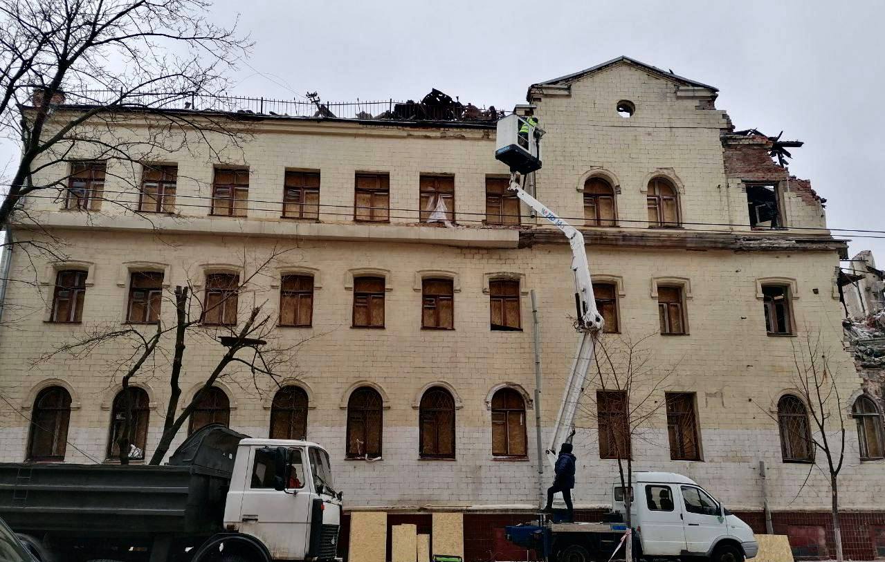 У Холодногірському районі тривають відновлювальні роботи - 1