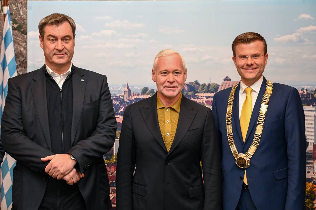 Ігор Терехов подякував меру Нюрнберга та прем'єр-міністру Баварії за підтримку