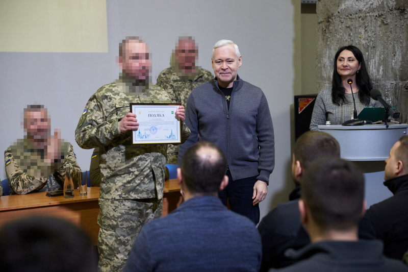 Ігор Терехов привітав працівників СБУ з професійним святом 