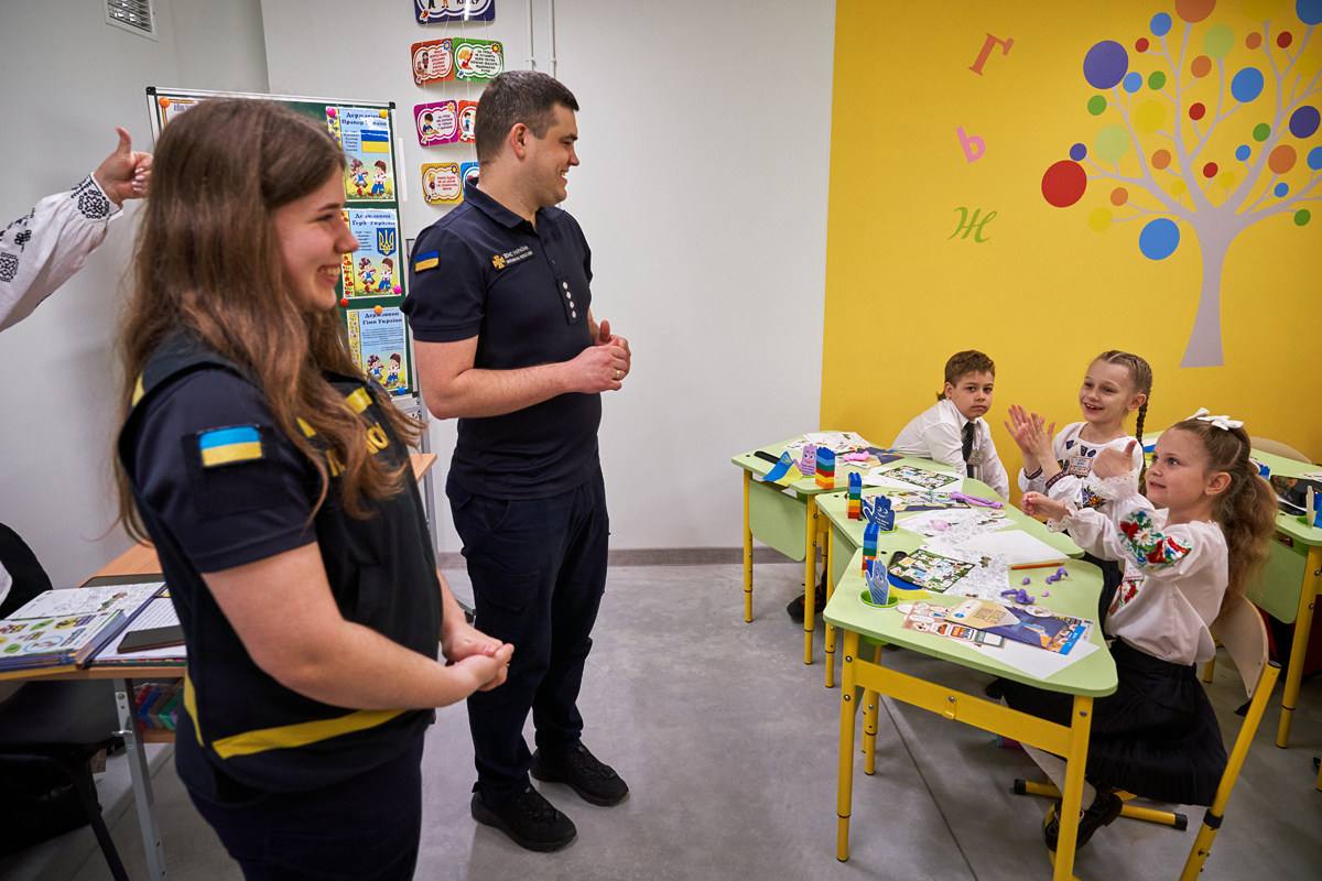 У підземній школі провели перші заняття - 6