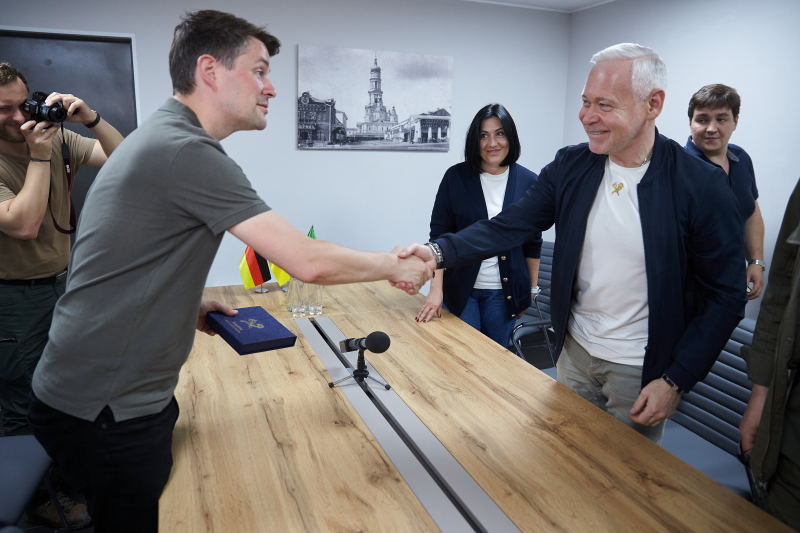 Ігор Терехов провів перемовини з головою комітету оборони Бундестагу