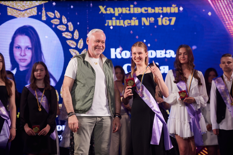 Ігор Терехов привітав із закінченням школи випускників Салтівського району - 25