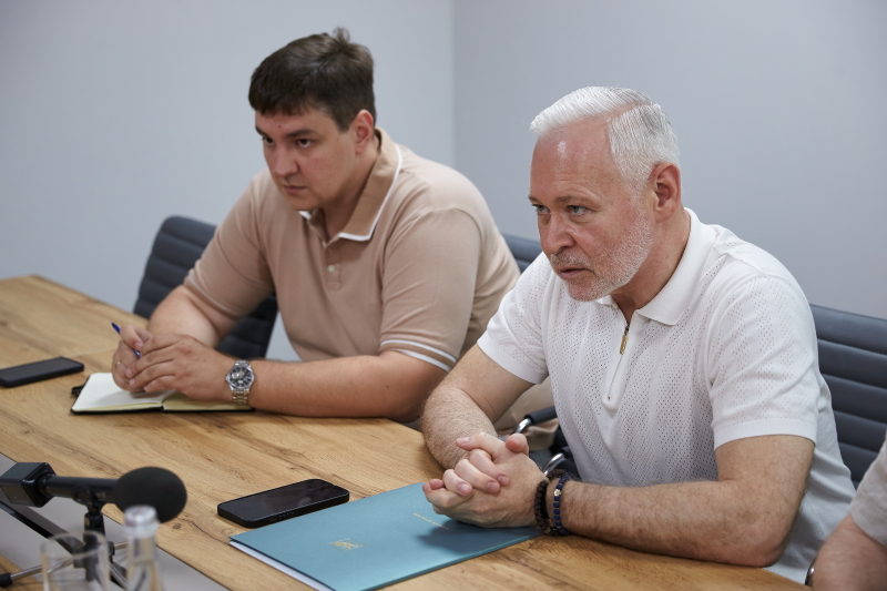 Зустріч Ігоря Терехова з Надзвичайним і Повноважним Послом Французької Республіки в Україні Гаелем Весьєром - 2