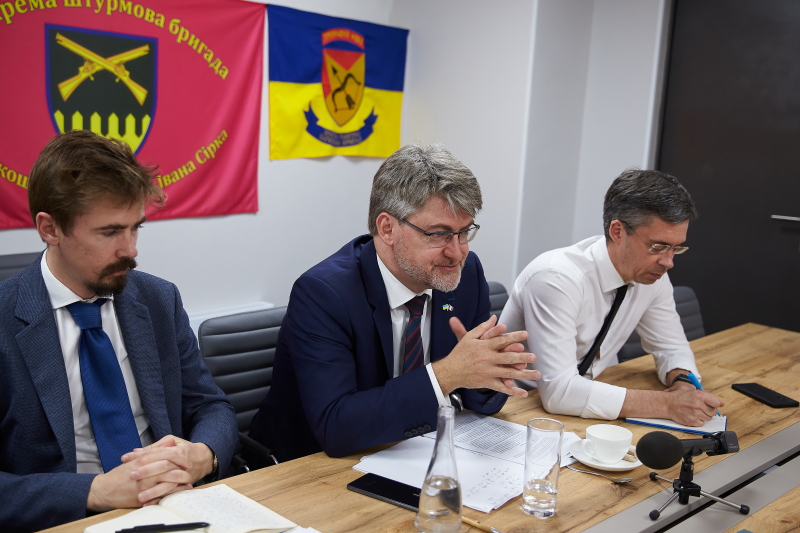 Зустріч Ігоря Терехова з Надзвичайним і Повноважним Послом Французької Республіки в Україні Гаелем Весьєром - 3