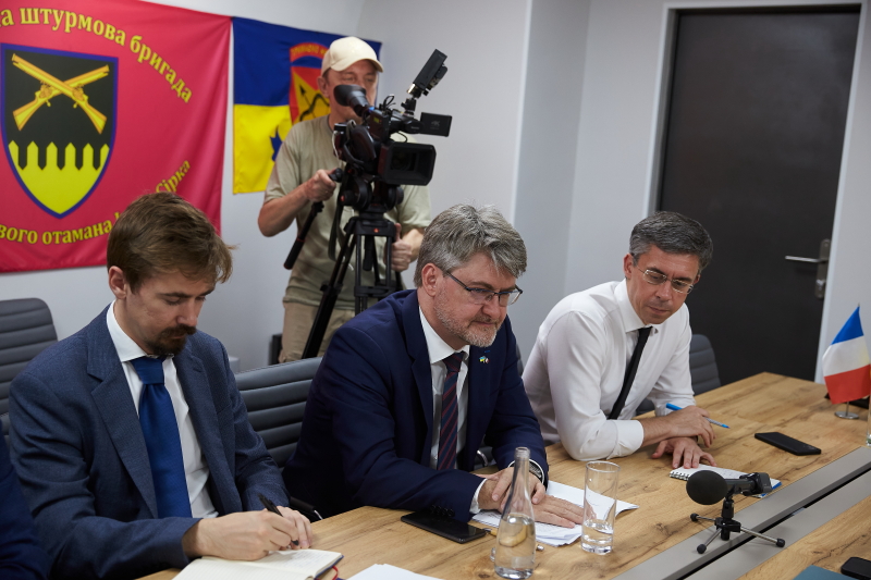 Зустріч Ігоря Терехова з Надзвичайним і Повноважним Послом Французької Республіки в Україні Гаелем Весьєром - 5