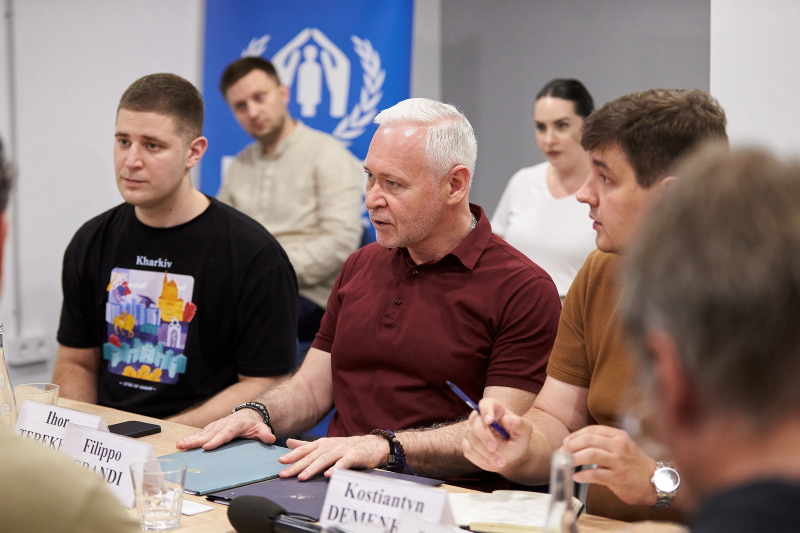 Візит Верховного комісара ООН у справах біженців Філіппо Гранді до Харкова