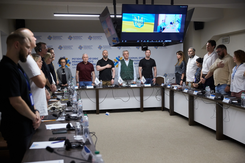 Візит Верховного комісара ООН у справах біженців Філіппо Гранді до Харкова - 1